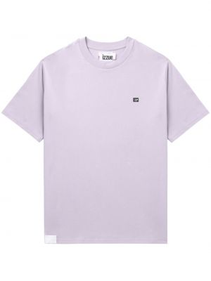 T-shirt aus baumwoll Izzue lila