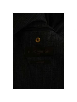Chaqueta de lana Louis Vuitton Vintage gris