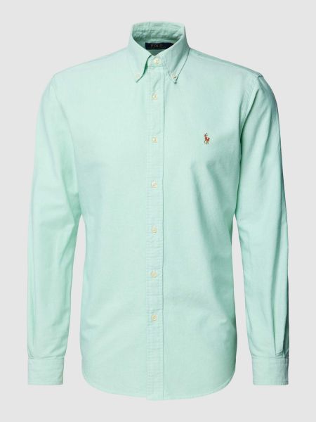 Koszula na guziki puchowa Polo Ralph Lauren zielona