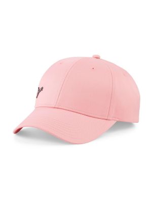 Cappello con visiera Puma rosa