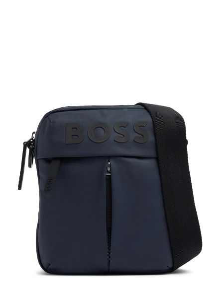 Crossbody väska Boss blå