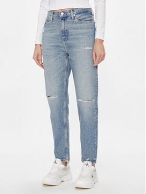 Džíny s klučičím střihem Calvin Klein Jeans