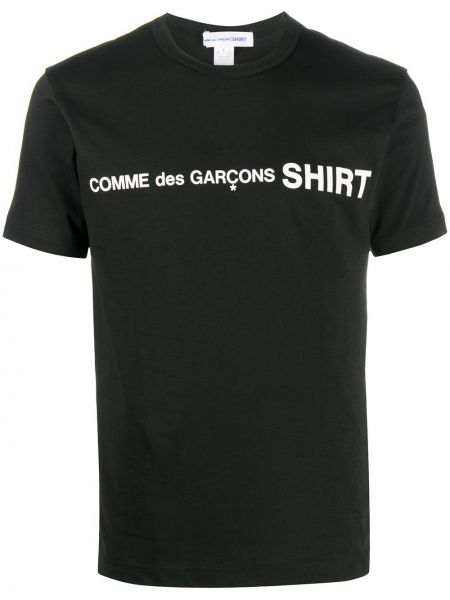 Tričko s potlačou Comme Des Garçons Shirt čierna