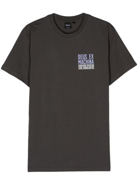T-shirt Deus grigio