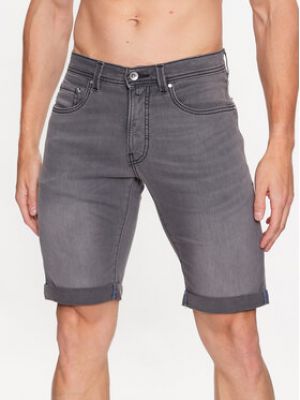 Shorts en jean Pierre Cardin gris