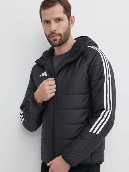Jachetă izolată sport Adidas Performance negru