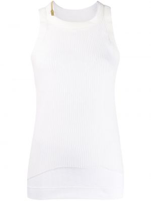 Jersey tank top Sacai hvit