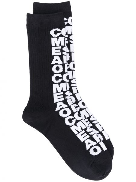 Шкарпетки з логотипом Comme Des Garçons, чорні