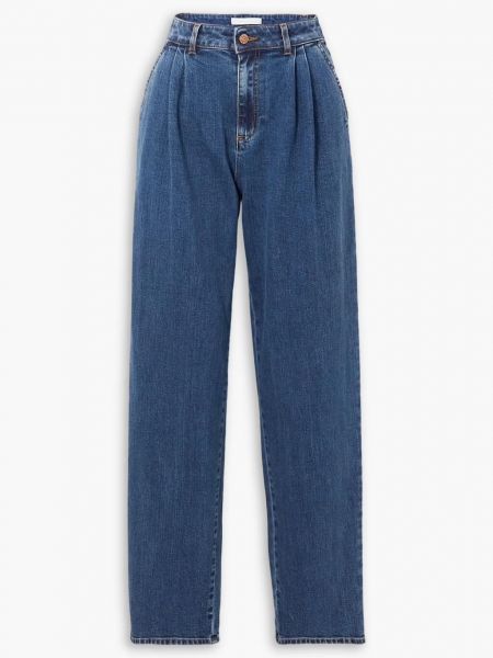 Зауженные джинсы с высокой посадкой See By Chloé, средний деним