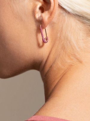Boucles d'oreilles en or rose Anita Ko rose