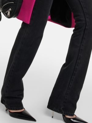 Low waist bootcut jeans ausgestellt Versace grau