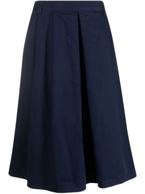 Modré plisované midi sukně Sofie D'hoore