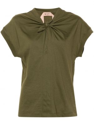 Bavlnené tričko N°21 zelená