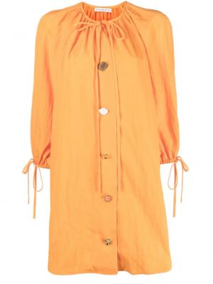 Šaty na gombíky Rejina Pyo oranžová