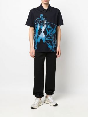 T-shirt mit print Lanvin blau