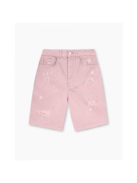 Джинсовые шорты Gloria Jeans розовые