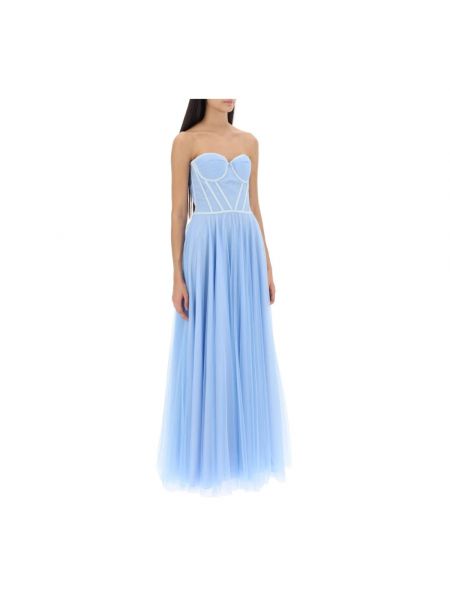 Sukienka długa 19:13 Dresscode niebieska