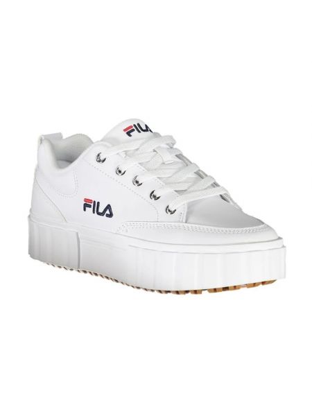 Sneakersy Fila białe