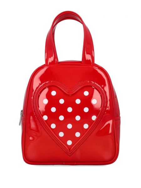 Nahka mini laukku tytöille Comme Des Garçons Girl punainen