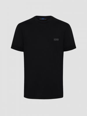 Черная футболка Kiton