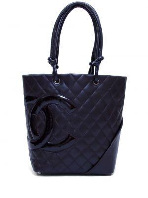 Shopper kabelka Chanel Pre-owned černá
