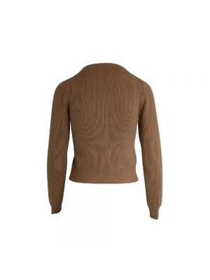 Top de lana Prada Vintage marrón