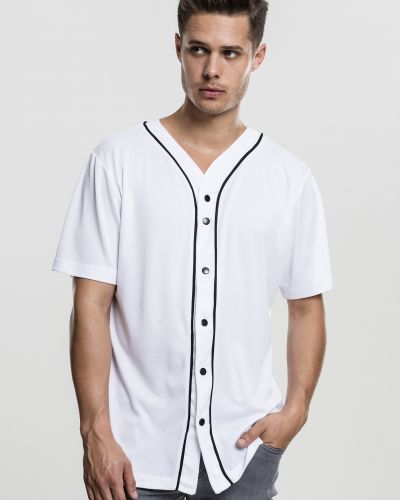 Мрежеста риза от джърси Urban Classics бяло