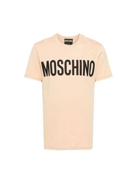 Koszulka Moschino beżowa