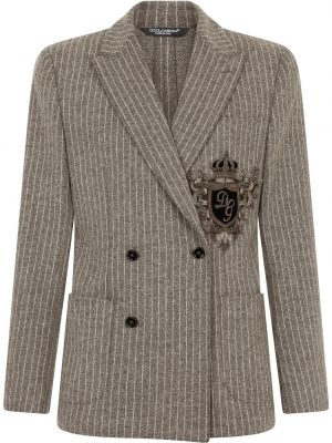 Dobbeltspent blazer Dolce & Gabbana grå