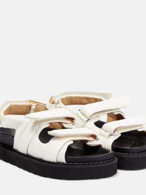 Sandalias de cuero Isabel Marant blanco