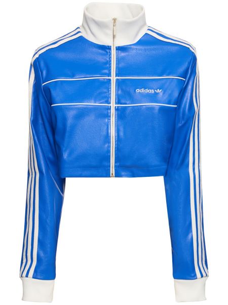 Crop top deportivo Adidas Originals azul