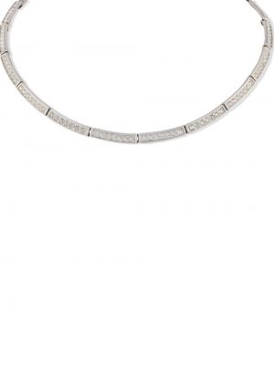 Křišťálový náhrdelník Swarovski stříbrný