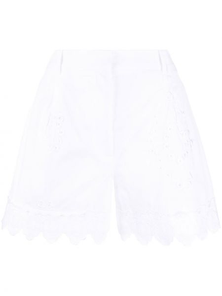 Pantaloni di cotone Simone Rocha bianco