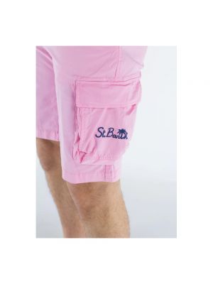 Pantalones cortos Mc2 Saint Barth rosa