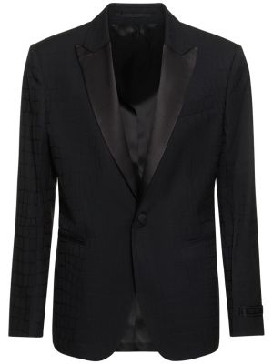 Gyapjú dzseki Versace fekete