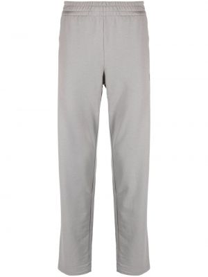 Pantalon slim avec applique Ea7 Emporio Armani gris