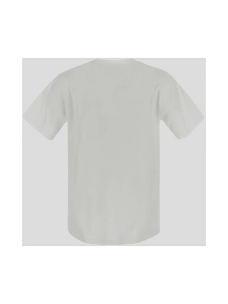 Camiseta de algodón Burberry blanco