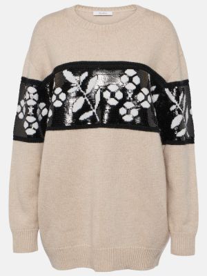 Кашмирен вълнен пуловер Max Mara