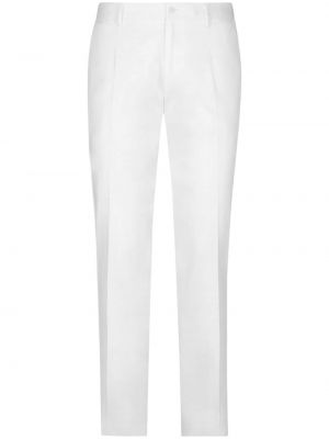 Pantaloni Dolce & Gabbana alb