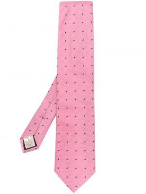 Pikčasta kravata Altea roza