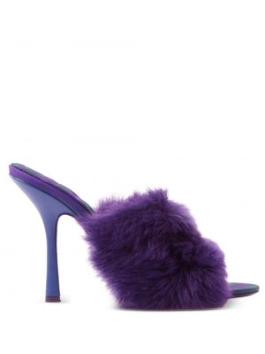 Mules Burberry violet