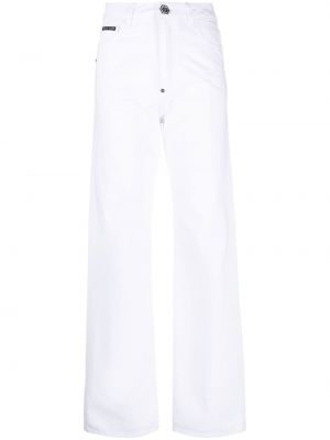 Relaxed панталон Philipp Plein бяло