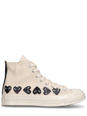 Sneakers Comme Des Garcons Play fekete
