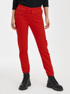 Спортни панталони Gap червено