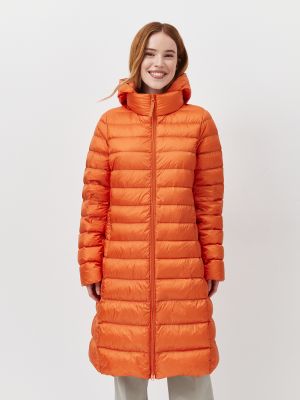 Пальто Just Clothes оранжевое