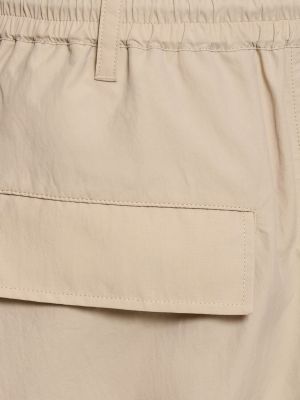 Pantalones de nailon Y-3 beige