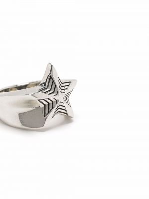 Prsten s hvězdami Emanuele Bicocchi stříbrný