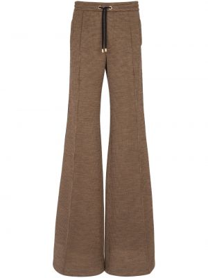 Pantaloni Balmain marrone