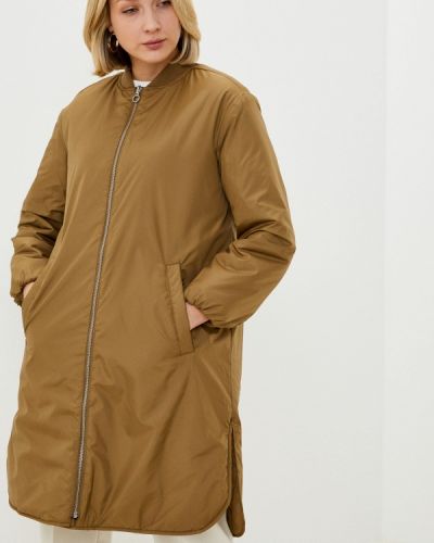 Утеплена куртка S.oliver, коричнева