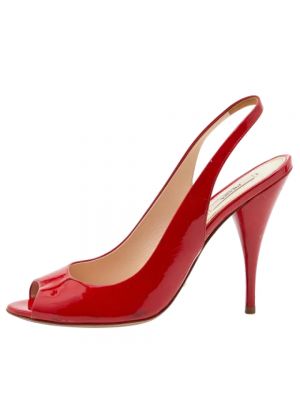 Sandały Prada Vintage czerwone